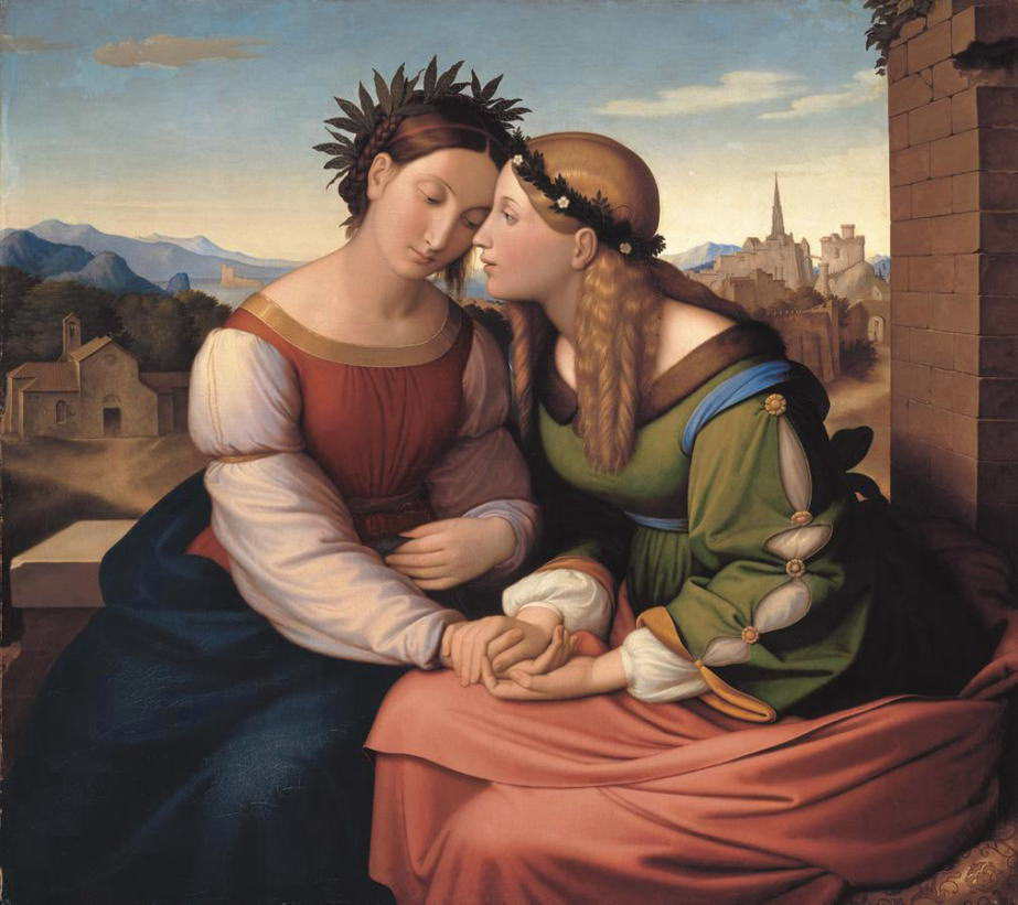 �I�[���@�[�x�b�N�@�u�C�^���A�ƃQ���}�j�A�v�@1828 | �@94.4x104.7cm | �@�A���e�E�s�i�R�e�[�N�A�~�����w��